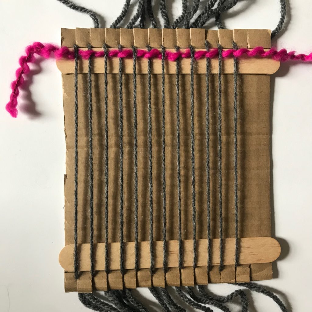 Sanity Savers: Cardboard Weaving Looms