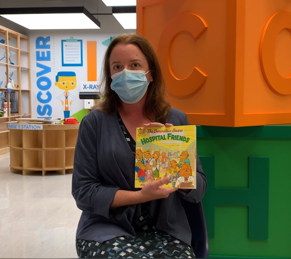 Storytime, Honk for Heroes Edition: Cassie Church reads The Berenstain Bears Hospital Friends