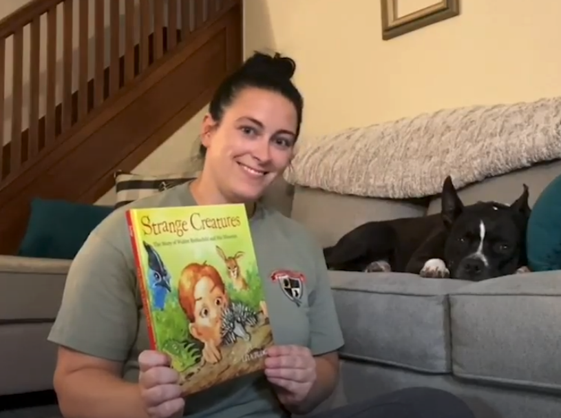 Storytime: Emily Ciarolo from Dog Tags of Western New York reads Strange Creatures: The Story of Walter Rothschild and His Museum by Lita Judge