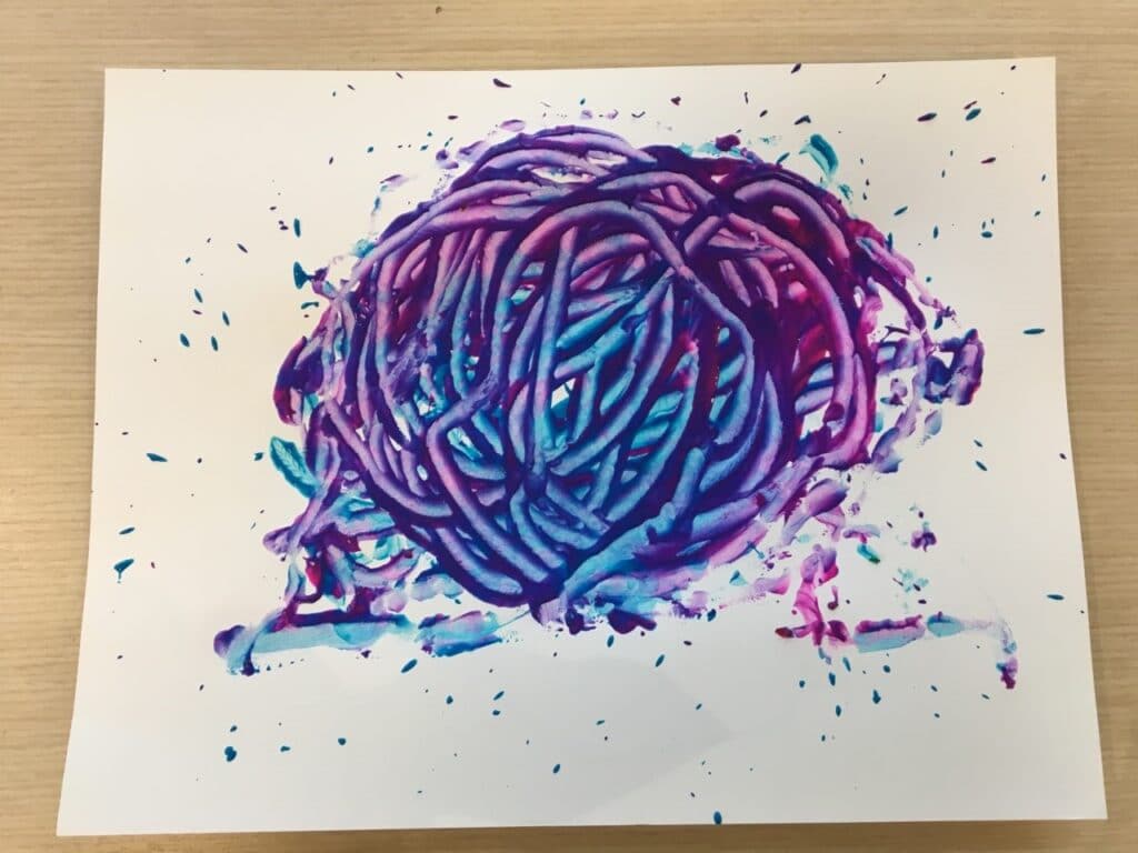 One of my favorite Explore & More traditions is magnet painting. This simple experiment brings a lot to the table, such as color blending and the amazing power of magnets!