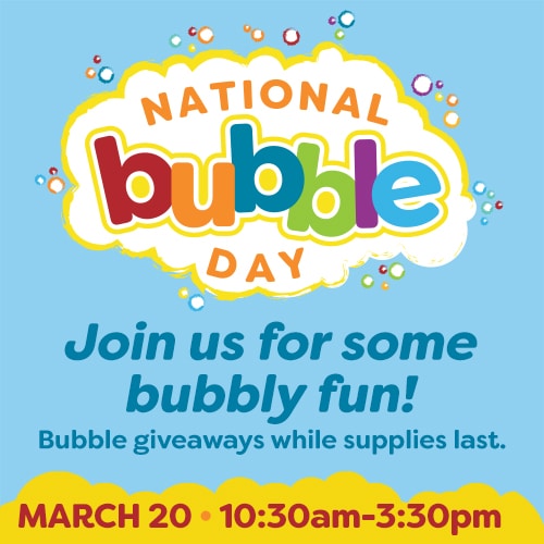 National Bubble Day Explore & More Children's Museum