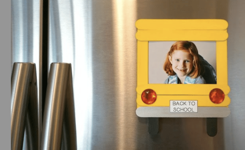 This DIY back-to-school photo frame is a perfect way to bring some back-to-school cheer into your home. Display those beautiful first day of school photos in a creative way, letting the memories last a little longer.