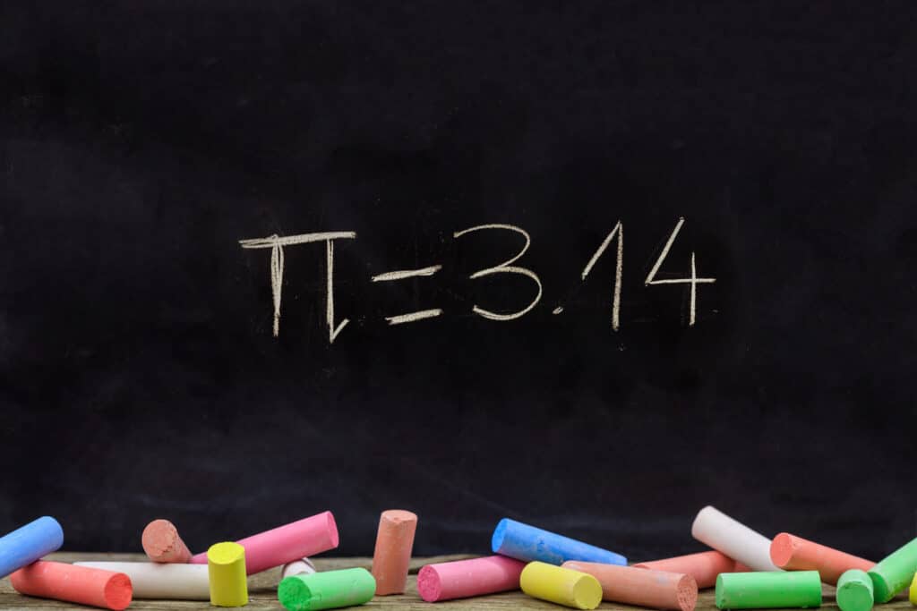 Did you know March 14th is celebrated as Pi Day because 3.14 are the first few numerals of the mathematical constant π?  That is a math concept some of our younger friends will learn way down the road that you may remember from your time in school! 